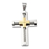 304 Stainless Steel Pendants STAS-H256-05GP-1