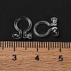 Silicone Clip-on Earring Findings FIND-K019-01C-3