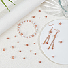 60Pcs 3 Styles Hollow Brass Beads KK-PH0015-09-4