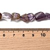 Natural Purple Phantom Quartz Purple Lodolite Quartz Beads Strands G-I390-A01-5