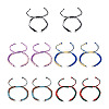 5Pcs Nylon Thread Bracelets Making AJEW-TAC00109-2