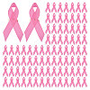Awareness Ribbon Nylon Brooch JEWB-WH0056-008A-1