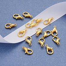 Zinc Alloy Lobster Claw Clasps E102-G