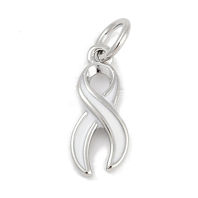 Brass Enamel Charms KK-Q028-30P-03-1