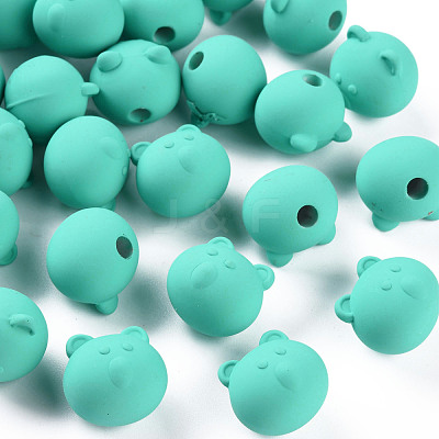 Acrylic Beads OACR-S039-06-68-1