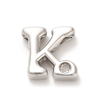 Rack Plating Brass Cubic Zirconia Beads KK-L210-008P-K-1