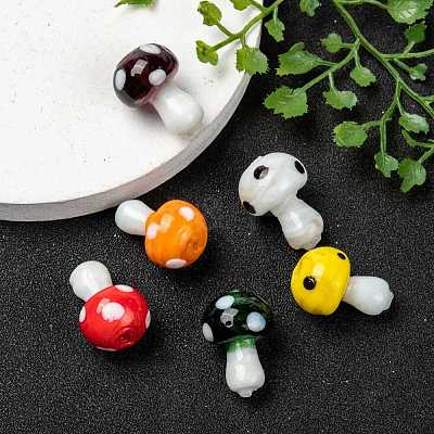 Handmade Lampwork Beads LAMP-R107-M03-1