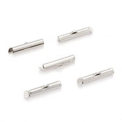 Iron Slide On End Clasp Tubes LS-X-IFIN-R212-2.0cm-P-1