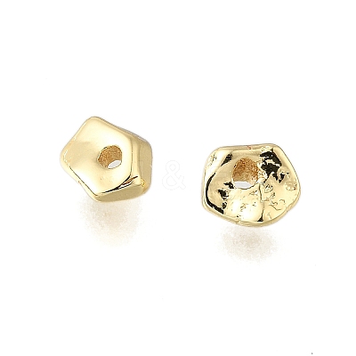 Nuggets Brass Beads KK-S523-12G-1
