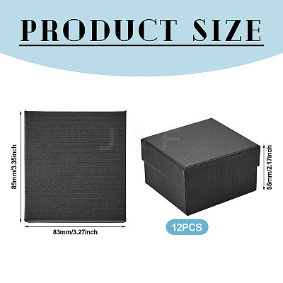 Rectangle Paper Jewelry Gift Boxes CON-TAC0010-91H-1