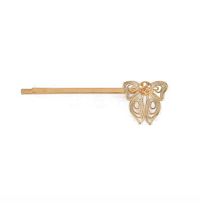 Brass Hair Bobby Pin Findings KK-S356-648-NF-1