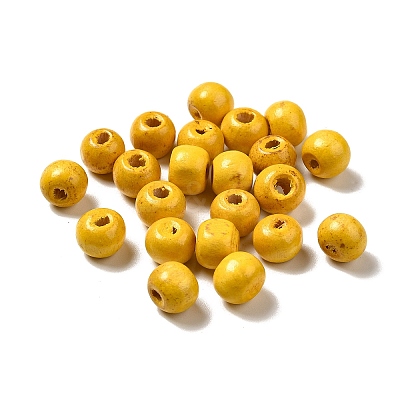 Natural Wood Beads YTB022-5-1