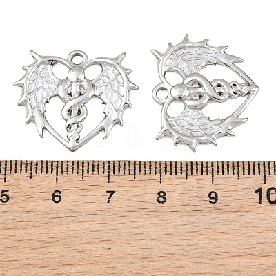 304 Stainless Steel Pendants SA-CBA1839-10P-1