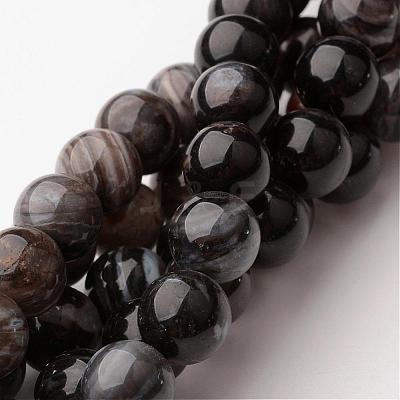 Natural Quartz Round Beads Strands G-K103-10mm-1