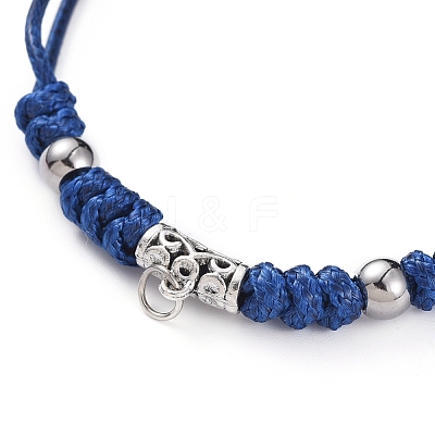 Braided Bead Bracelets BJEW-JB04916-1