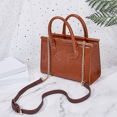 Adjustable PU Leather Bag Shoulder Straps FIND-WH0137-16B-1