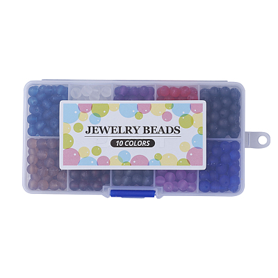 Transparent Glass Beads FGLA-X0001-01-4mm-1