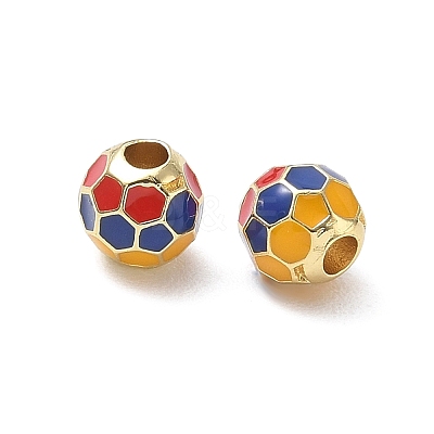 Brass Beads KK-CBA56EF-15G-1