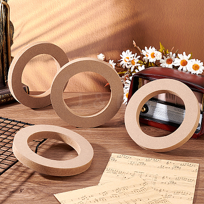 Wooden Spacer Ring for Car Speaker DIY-WH0430-396A-1