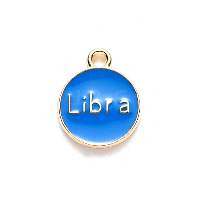 Alloy Enamel Pendants LS-ENAM-S124-01A-02K-1