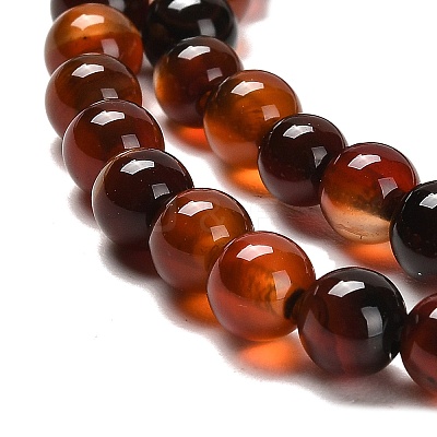 Natural Carnelian Beads Strands G-B079-A03-01-1