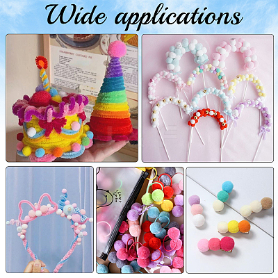 400Pcs 4 Styles DIY Doll Craft AJEW-SC0003-93A-1