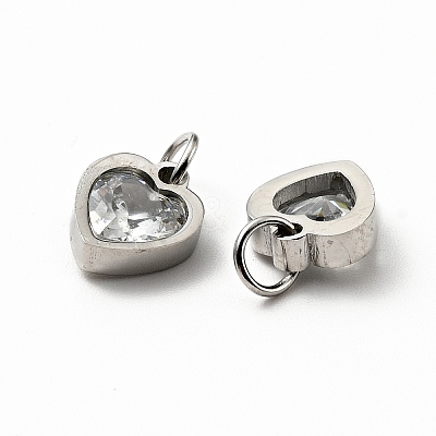 304 Stainless Steel Pendants STAS-D189-06P-01-1