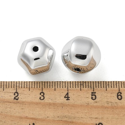 Plating Acrylic Beads PACR-Q008-16S-1