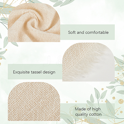 Square Cotton Table Runner AJEW-WH20018-13B-1
