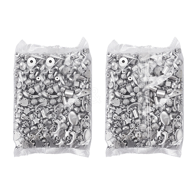 Plated Acrylic Beads MACR-YW0001-29P-1