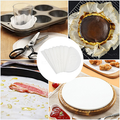 Oil Proof Parchment Paper Sheets AJEW-WH20042-46C-01-1