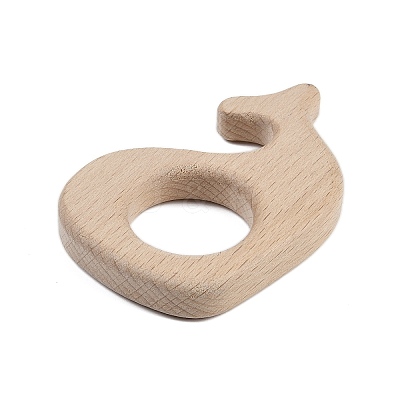 Natural Beech Wooden Baby Teething Toys WOOD-U003-01-1