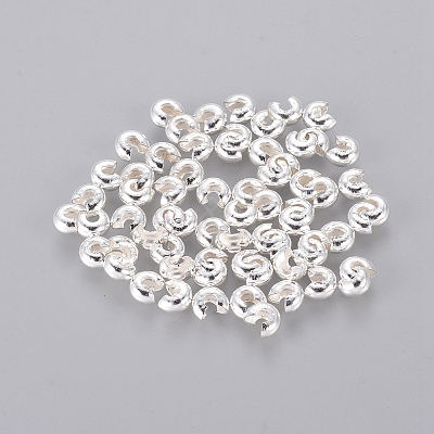 Iron Crimp Beads Covers X-IFIN-H028-NFS-NF-1