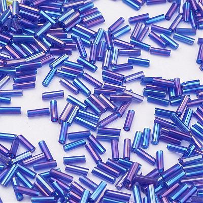 Glass Bugle Beads SEED-E001-9mm-168-1