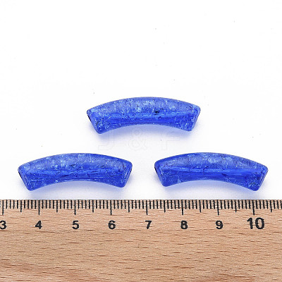 Transparent Crackle Acrylic Beads CACR-S009-001A-N86-1