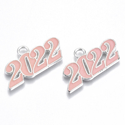 Alloy Enamel Pendants PALLOY-N160-001-04S-RS-1