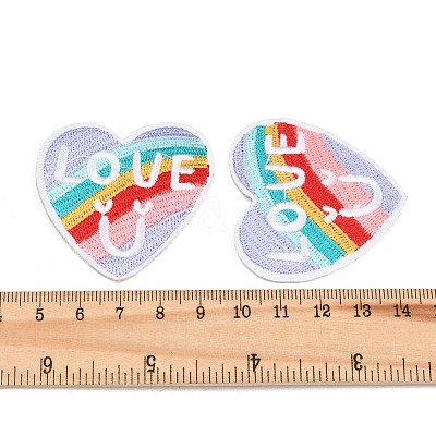 Polyester Computerized Embroidery Cloth Iron on Sew on Patches PATC-L001-11-1