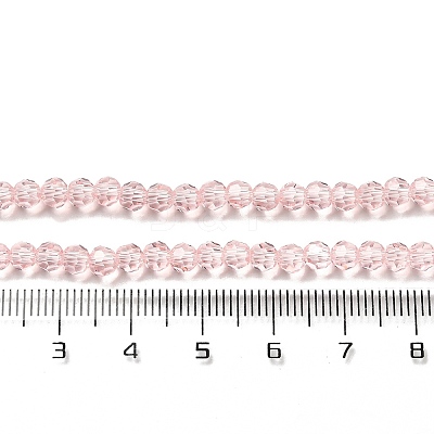Transparent Glass Beads Strands EGLA-A035-T4mm-D20-1