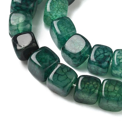 Natural Dragon Veins Agate Beads Strands G-G177-E03-05-1