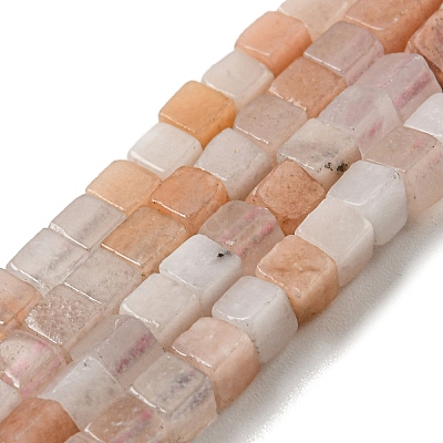 Natural Pink Aventurine Beads Strands G-C129-A06-01-1