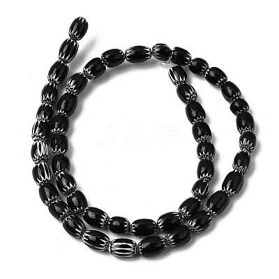 Handmade Millefiori Glass Oval Beads Strands LK-Z001-02A-05-1