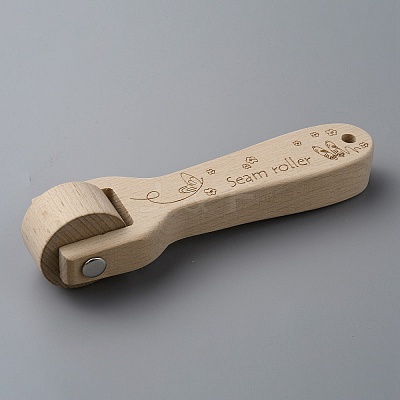Wooden Seam Rollers TOOL-WH0051-83-1