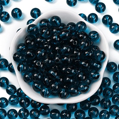 Transparent Colours Glass Seed Beads SEED-Z004-T8MM-10-1
