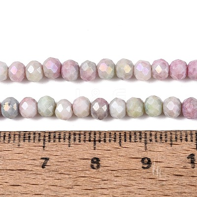 Ombre Effect Dyed Glass Beads Strands GLAA-C023-02-C23-1
