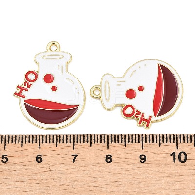 Alloy Enamel Pendants ENAM-L055-01I-02-1