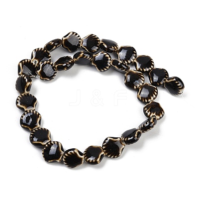 Handmade Porcelain Beads Strands PORC-Q002-01A-09-1