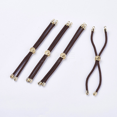 Nylon Twisted Cord Bracelet Making X-MAK-F018-14G-RS-1