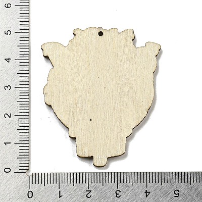 Wood Pendants WOOD-M012-02S-1