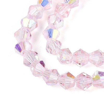 Transparent Glass Beads Strands EGLA-N021-4mm-06-1