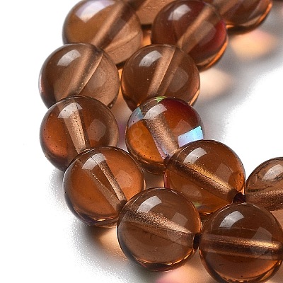 Synthetic Moonstone Beads Strands G-P528-J02-02-1